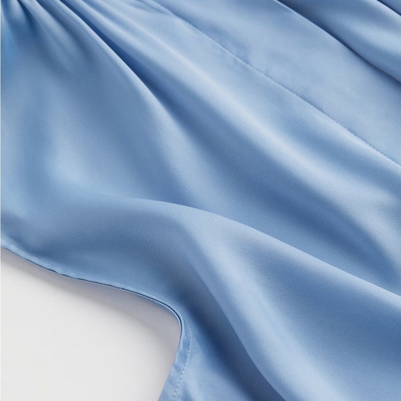 H&M Blue Halter Maxi Sundress - Picture 2 of 8